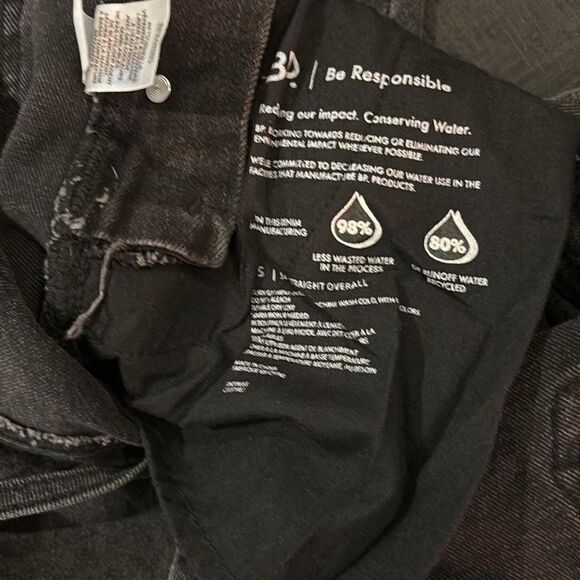 BDG Urban Outfitters Washed Black Denim Stretch Jean Overalls Small‌‌‌‌‌‌‌‌‌‌ - Picture 13 of 15